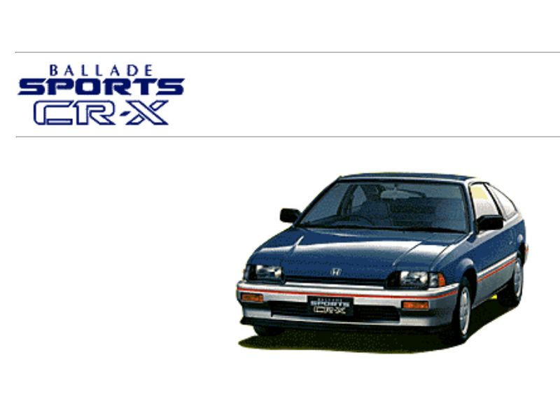JDM Traditional Japanese Car Honda CR-X – JDM Yamato