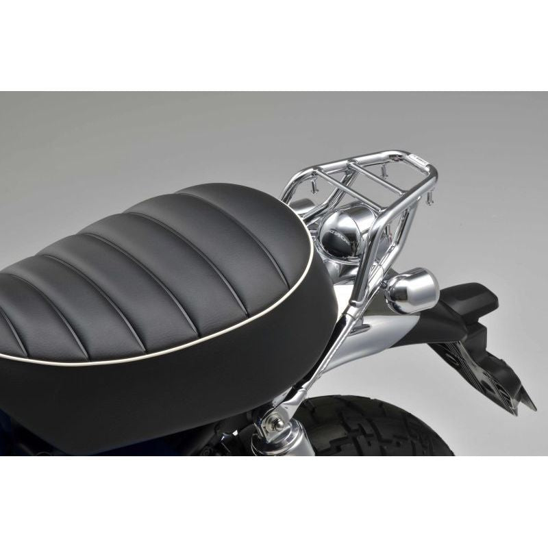 H2C Rear Rack Carrier For Honda Monkey 125 (2018-2025) – Black Steel Luggage Rack