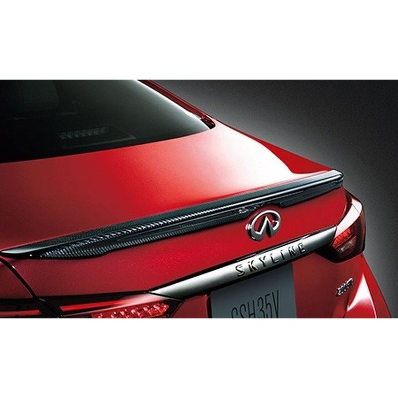 NEW] JDM Nissan Skyline V37 Carbon Rear Spoiler Genuine OEM – JDM