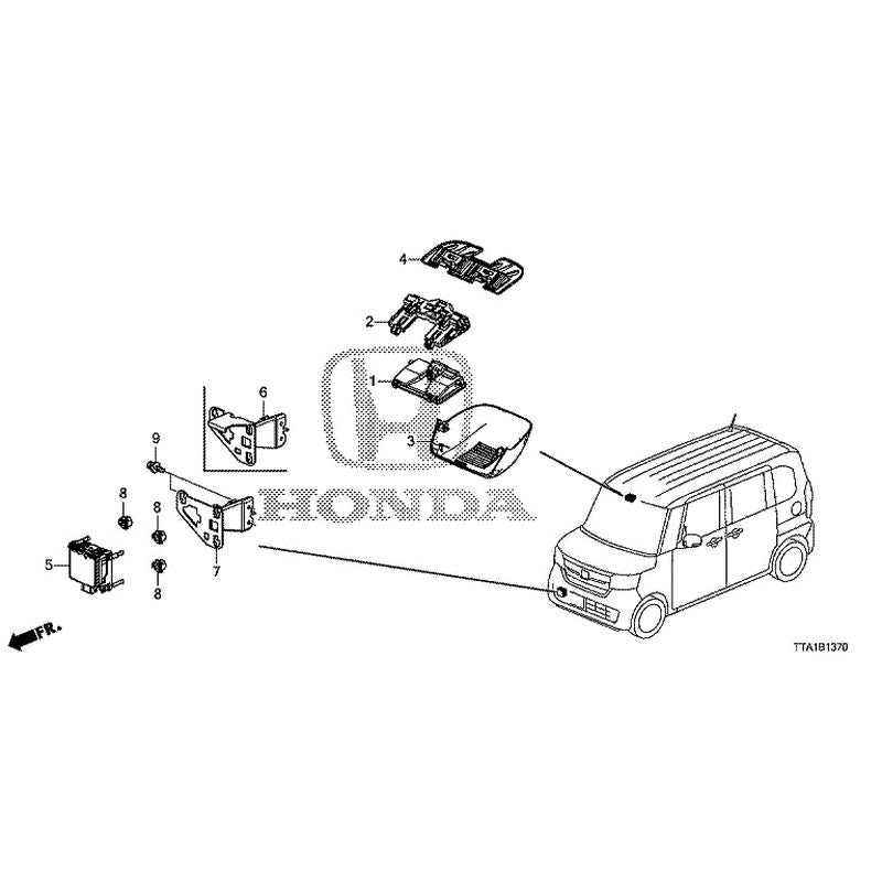 NEW] JDM HONDA N-BOX CUSTOM JF3 2021 Radar GENUINE OEM – JDM Yamato