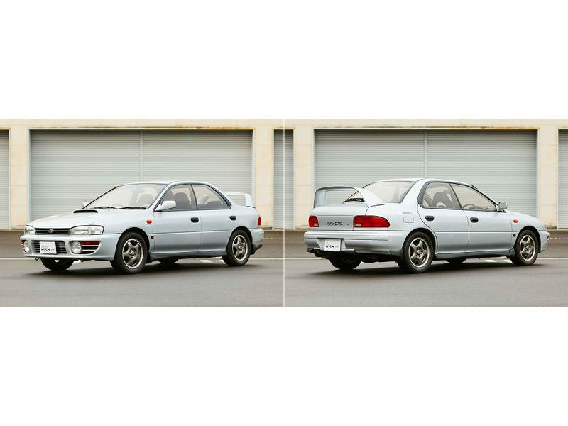 Japanese famous car Subaru Impreza.