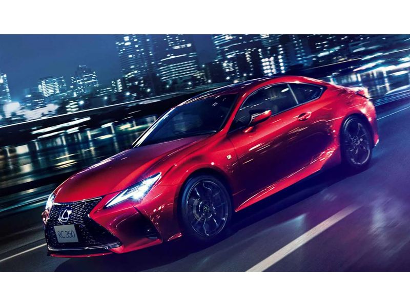 Lexus sports coupe RC and RC F released (partially improved)