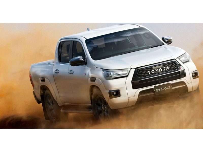 Toyota has partially improved the "Z" and "X" of the "Hilux" and added the new "Hilux Z GR Sport".