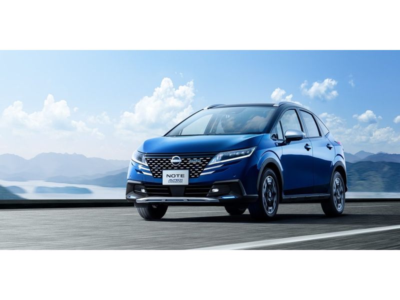 Nissan NOTE AUTECH CROSSOVER Undergoes Minor Change