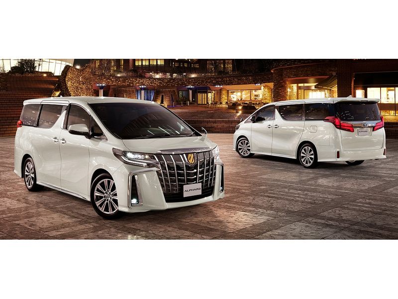 ALPHARD has been partially improved. And added new grade "S Type Gold II"