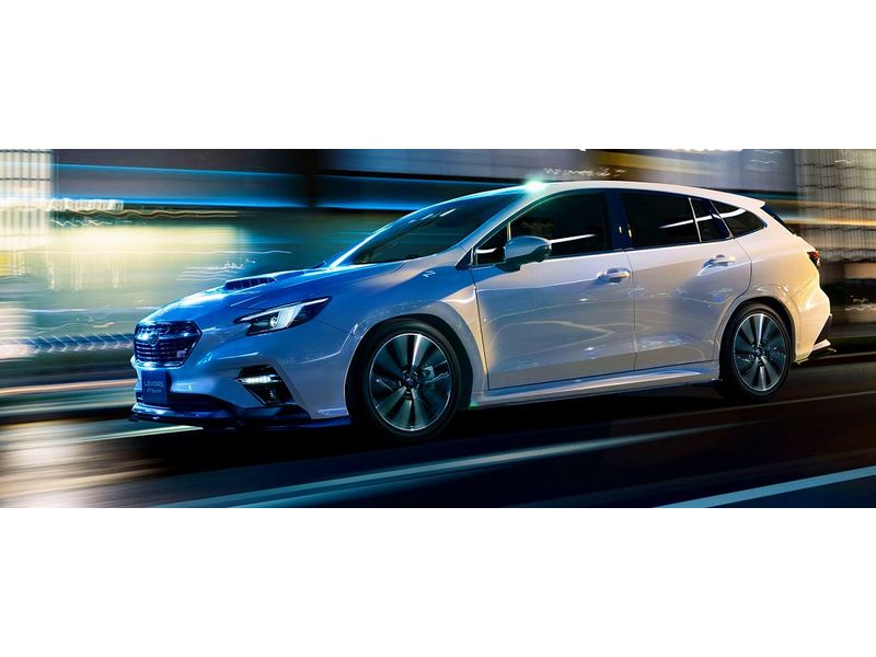 Subaru has set a new engine-equipped vehicle as a partially improved model of the "Levorg".
