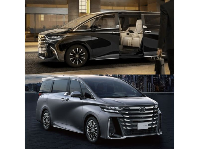 Toyota Alphard and Vellfire: Minor Updates and New Grades Added