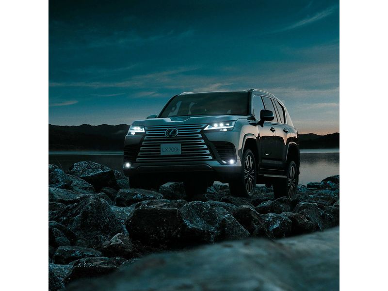 LEXUS LX700h Debuts as First Hybrid Model in the Flagship SUV Lineup