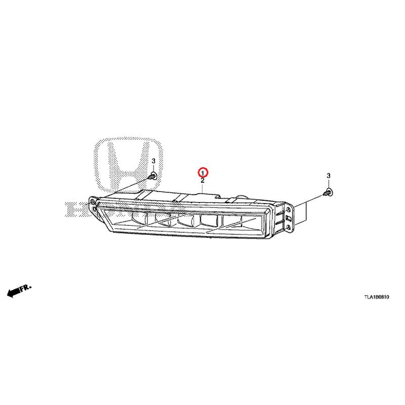 [NEW] JDM HONDA CR-V RW1 2021 Fog Lights GENUINE OEM