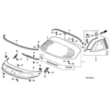 Load image into Gallery viewer, [NEW] JDM HONDA CIVIC FN2 2009 Rear Windshield Glass/Quarter Glass GENUINE OEM
