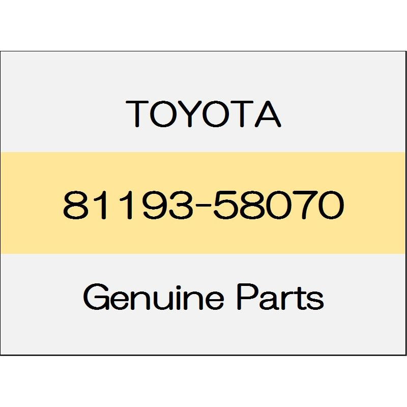 [NEW] JDM TOYOTA ALPHARD H3# Head lamp protector retainer upper (R) 81193-58070 GENUINE OEM
