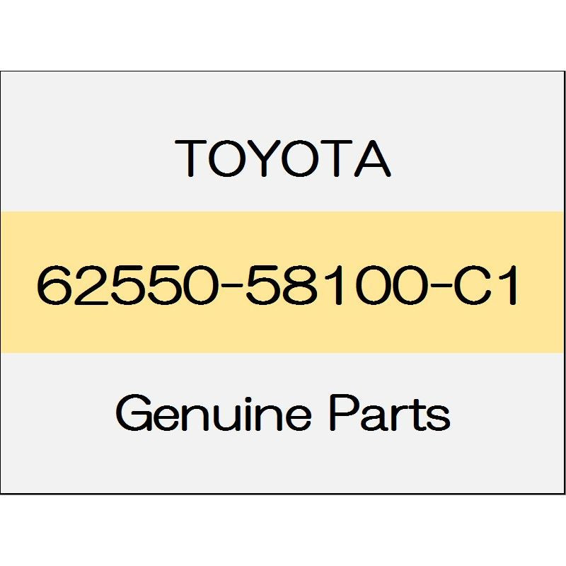[NEW] JDM TOYOTA ALPHARD H3# Quotas lock pillar garnish (R) 7-passenger trim code (21) from 1607 to 1801 black 62550-58100-C1 GENUINE OEM