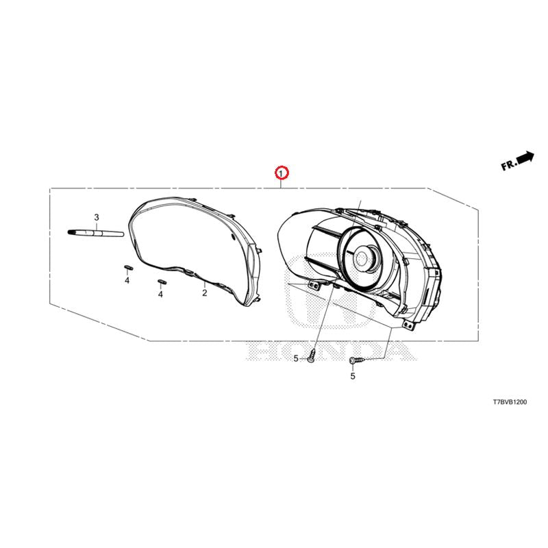 [NEW] JDM HONDA VEZEL HYBRID RU3 2020 Meter GENUINE OEM