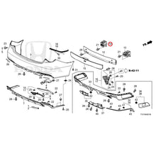 Load image into Gallery viewer, [NEW] JDM HONDA LEGEND HYBRID KC2 2020 Rear Bumper (120/130/520) GENUINE OEM
