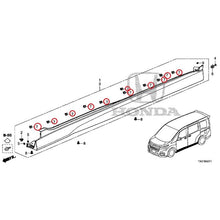 Load image into Gallery viewer, [NEW] JDM HONDA STEP WGN SPADA RP5 2020 Side Sill Garnish GENUINE OEM
