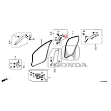Load image into Gallery viewer, [NEW] JDM HONDA CIVIC FK8 2017 Pillar Garnish GENUINE OEM
