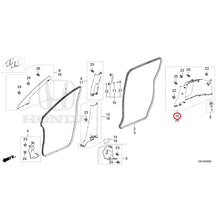 Load image into Gallery viewer, [NEW] JDM HONDA FREED e:HEV GT8 2025 Pillar Garnish GENUINE OEM
