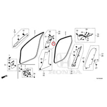 Load image into Gallery viewer, [NEW] JDM HONDA CIVIC FL1 2025 Pillar Garnish GENUINE OEM
