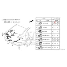 Load image into Gallery viewer, [NEW] JDM HONDA LEGEND HYBRID KC2 2016 Electrical Connector (Rear) GENUINE OEM
