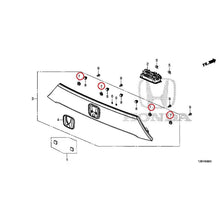 Load image into Gallery viewer, [NEW] JDM HONDA FIT e:HEV GR3 2023 License Light/License Garnish GENUINE OEM
