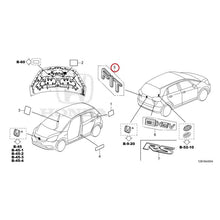 Load image into Gallery viewer, [NEW] JDM HONDA FIT e:HEV GR3 2023 Emblem/Caution Label GENUINE OEM
