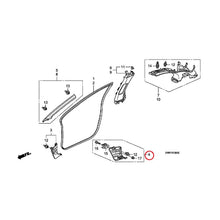 Load image into Gallery viewer, [NEW] JDM HONDA CIVIC FN2 2009 Pillar Garnish GENUINE OEM
