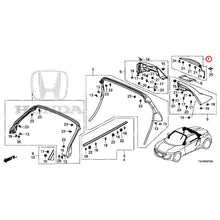 Load image into Gallery viewer, [NEW] JDM HONDA S660 JW5 2020 Weather Strips/Roll Bar Garnish GENUINE OEM
