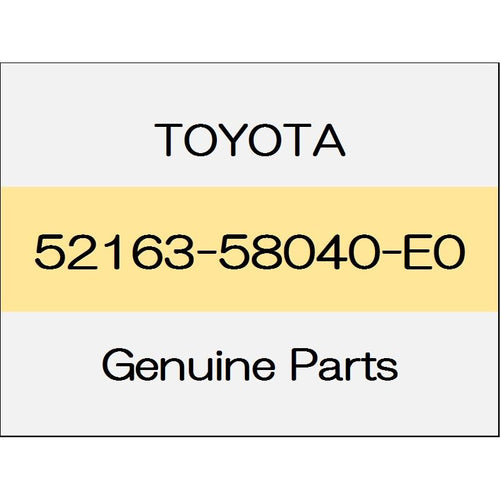 [NEW] JDM TOYOTA ALPHARD H3# Rear bumper plate (R) body color code (4X1) 52163-58040-E0 GENUINE OEM