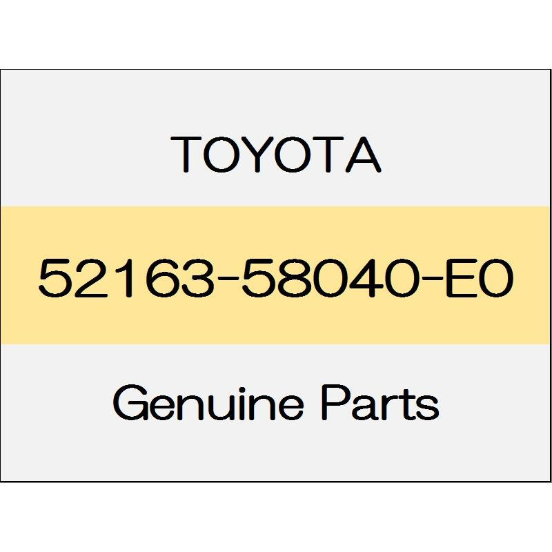 [NEW] JDM TOYOTA ALPHARD H3# Rear bumper plate (R) body color code (4X1) 52163-58040-E0 GENUINE OEM