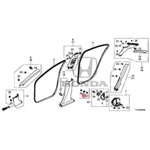 Load image into Gallery viewer, [NEW] JDM HONDA LEGEND HYBRID KC2 2018 Pillar Garnish GENUINE OEM
