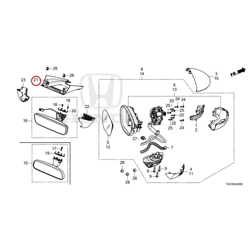 NEW] JDM HONDA CIVIC FL5 2023 Mirrors GENUINE OEM – JDM Yamato