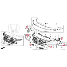 Load image into Gallery viewer, [NEW] JDM HONDA CIVIC FL1 2025 Front Grill GENUINE OEM

