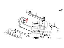 Load image into Gallery viewer, [NEW] JDM HONDA CIVIC FC1 2020 Rear Bumper GENUINE OEM
