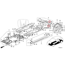 Load image into Gallery viewer, [NEW] JDM HONDA CIVIC FL4 2023 Side Sill Garnish/Under Cover GENUINE OEM
