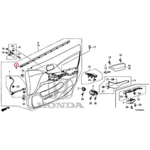 Load image into Gallery viewer, [NEW] JDM HONDA CIVIC FK2 2015 Front Door Lining GENUINE OEM
