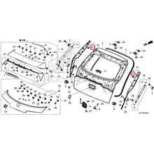 Load image into Gallery viewer, [NEW] JDM HONDA ZR-V RZ3 2023 Tailgate GENUINE OEM
