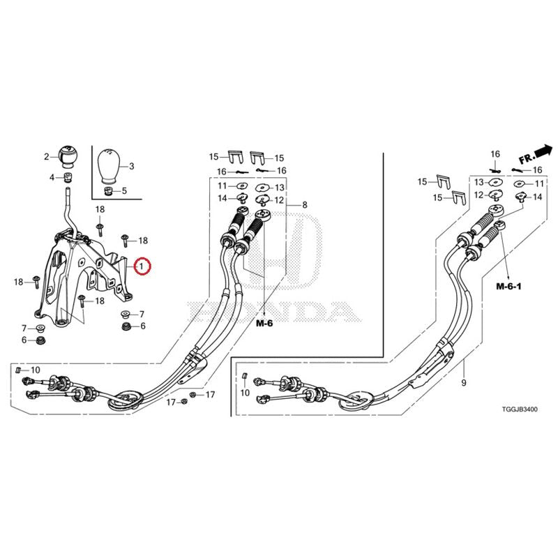 [NEW] JDM HONDA CIVIC FK8 2020 Shift Lever GENUINE OEM