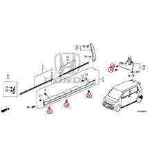 Load image into Gallery viewer, [NEW] JDM HONDA N-WGN JH3 2023 Molding/Side Sill Garnish GENUINE OEM
