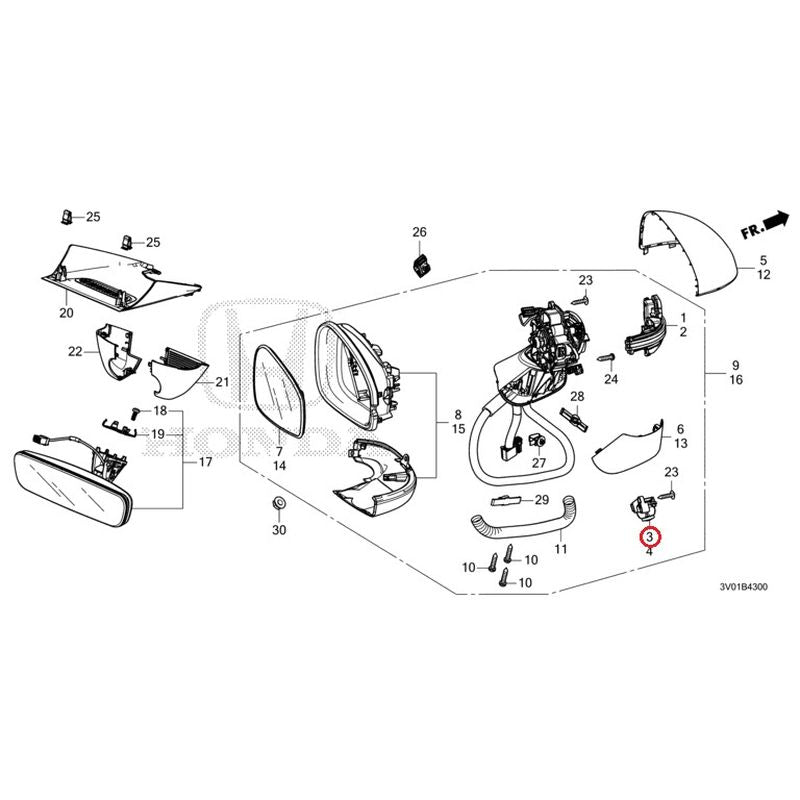 NEW] JDM HONDA ZR-V RZ3 2023 Mirrors GENUINE OEM – JDM Yamato