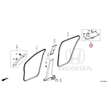 Load image into Gallery viewer, [NEW] JDM HONDA WR-V RG5 2024 Pillar Garnish GENUINE OEM
