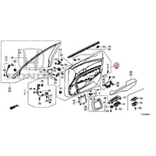 Load image into Gallery viewer, [NEW] JDM HONDA LEGEND HYBRID KC2 2016 Front Door Lining GENUINE OEM
