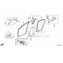Load image into Gallery viewer, [NEW] JDM HONDA CIVIC FK7 2021 Pillar Garnish GENUINE OEM
