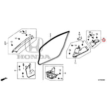 Load image into Gallery viewer, [NEW] JDM HONDA CR-Z ZF2 2014 Pillar Garnish GENUINE OEM

