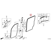 Load image into Gallery viewer, [NEW] JDM HONDA STEP WGN e:HEV RP8 2022 Pillar Garnish GENUINE OEM
