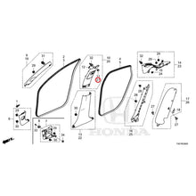 Load image into Gallery viewer, [NEW] JDM HONDA CIVIC FL1 2022 Pillar Garnish GENUINE OEM
