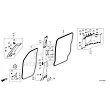 Load image into Gallery viewer, [NEW] JDM HONDA STEP WGN e:HEV RP8 2022 Pillar Garnish GENUINE OEM

