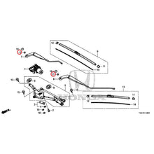 Load image into Gallery viewer, [NEW] JDM HONDA CIVIC FK8 2017 Front Windshield Wiper GENUINE OEM
