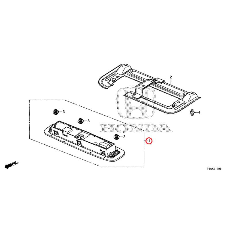 [NEW] JDM HONDA ODYSSEY RC1 2020 Rear Auto Air Conditioner Controls GENUINE OEM