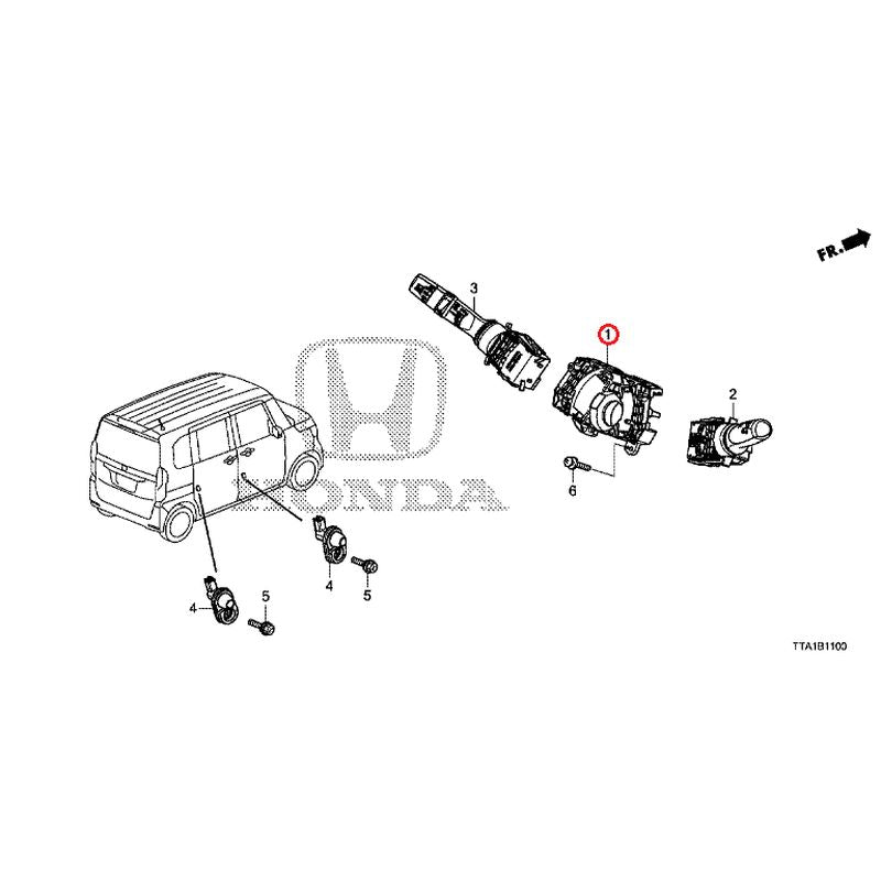 [NEW] JDM HONDA N-BOX JF3 2021 Combination Switches GENUINE OEM