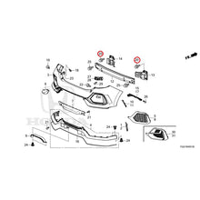 Load image into Gallery viewer, [NEW] JDM HONDA CIVIC FK8 2017 Rear Bumper (Type R) GENUINE OEM
